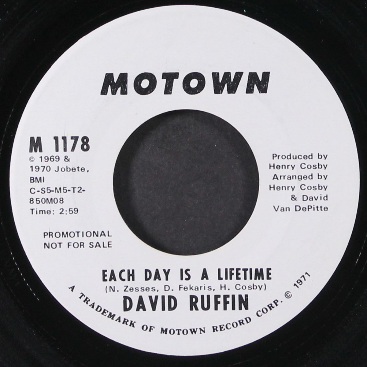 each day is a lifetime by DAVID RUFFIN