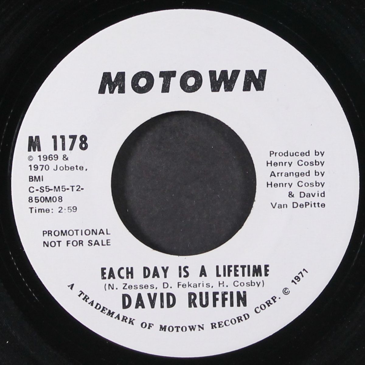 each day is a lifetime by DAVID RUFFIN