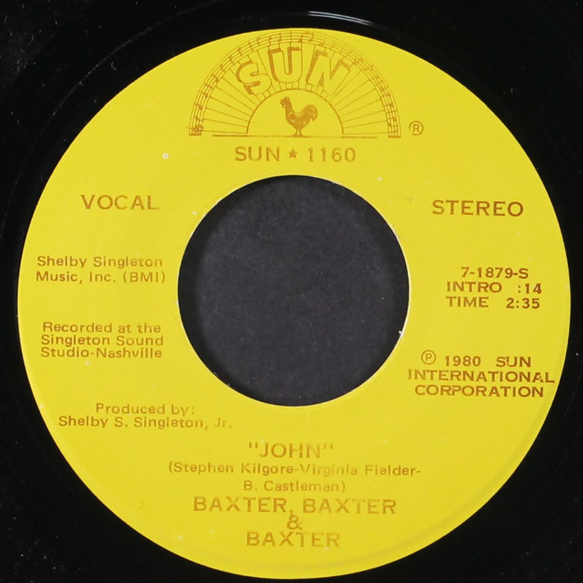 take me back to the country / john by BAXTER, BAXTER & BAXTER