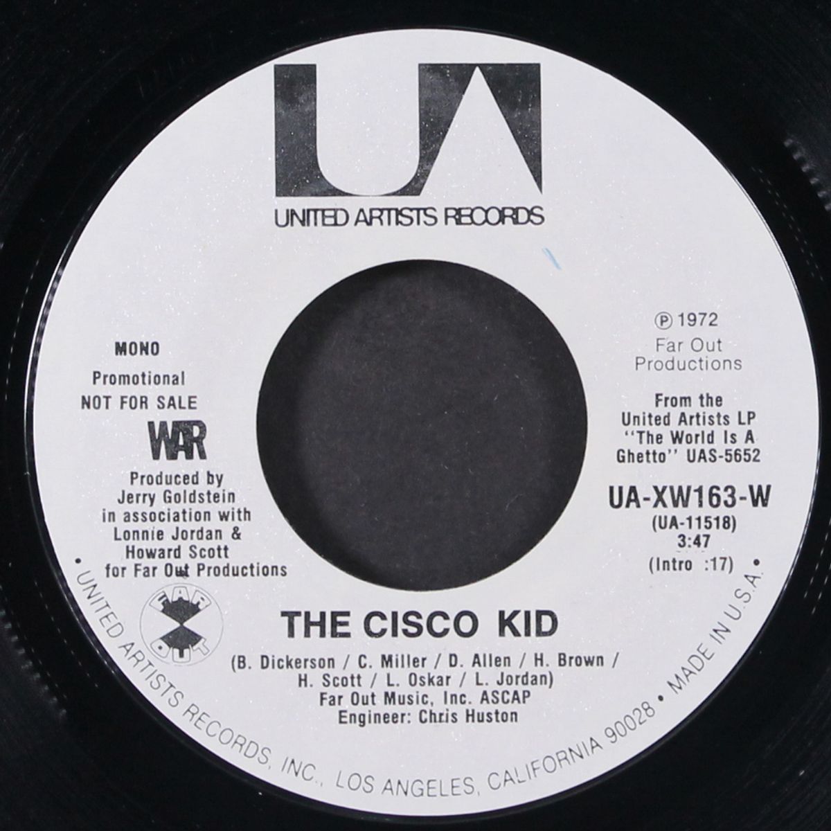 cisco kid / mono by WAR