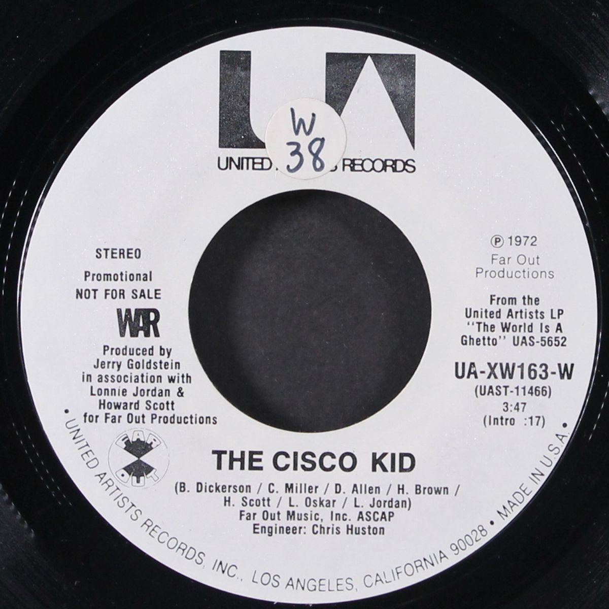cisco kid / mono by WAR