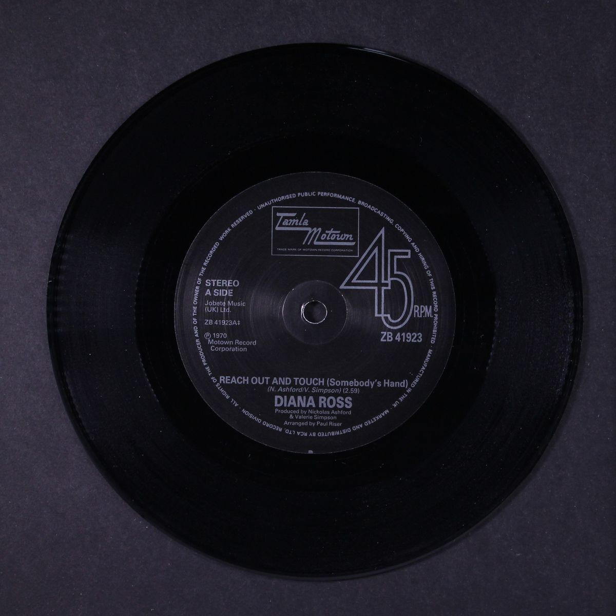 reach out and touch / surrender by DIANA ROSS