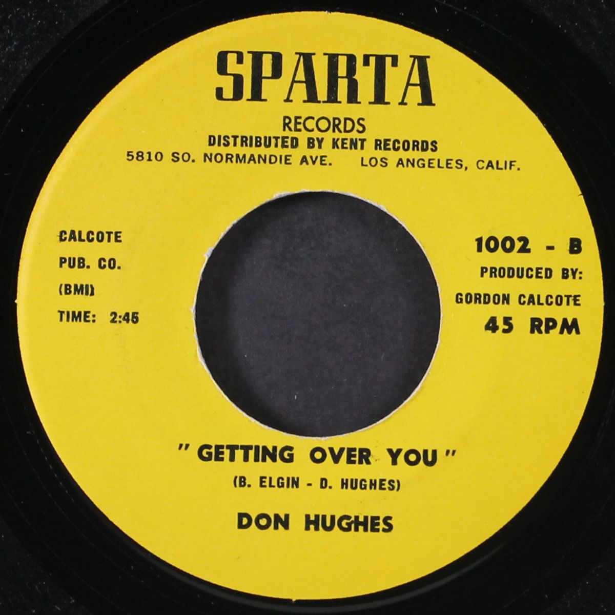 getting over you / march with me by DON HUGHES