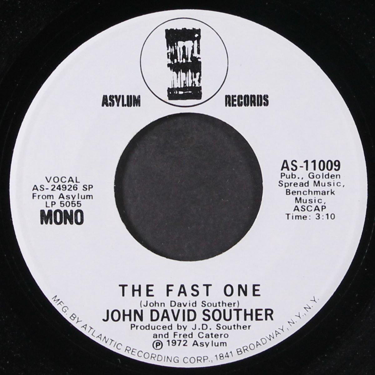 the fast one / mono by JOHN DAVID SOUTHER