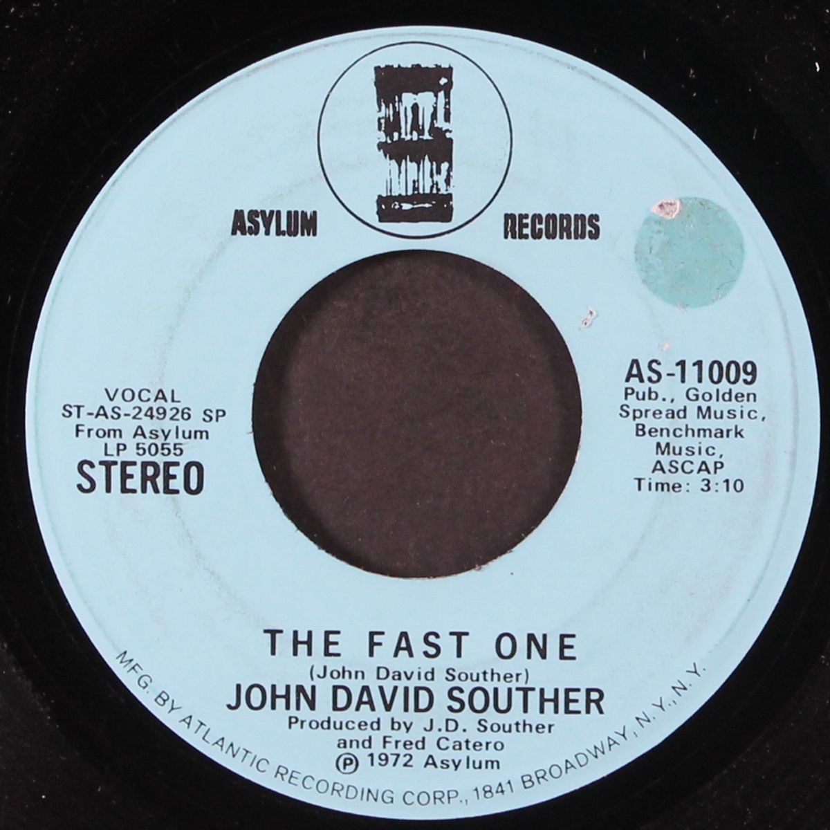the fast one / mono by JOHN DAVID SOUTHER