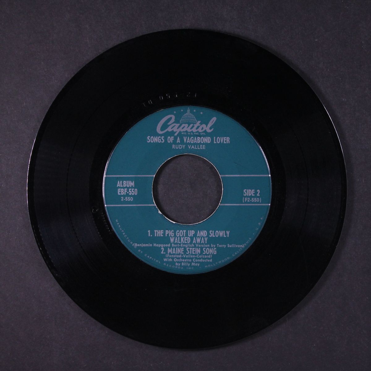 songs of a vagabond lover by RUDY VALLEE
