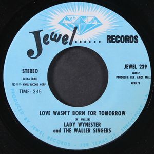 LADY WYNESTER & WALLER SINGERS