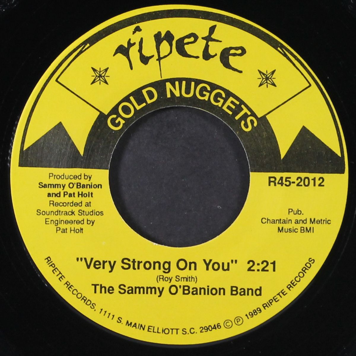 don't you think it's time / very strong on you by SAMMY O'BANION BAND