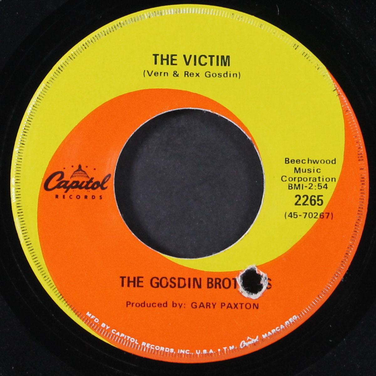sounds of goodbye / the victim by GOSDIN BROTHERS