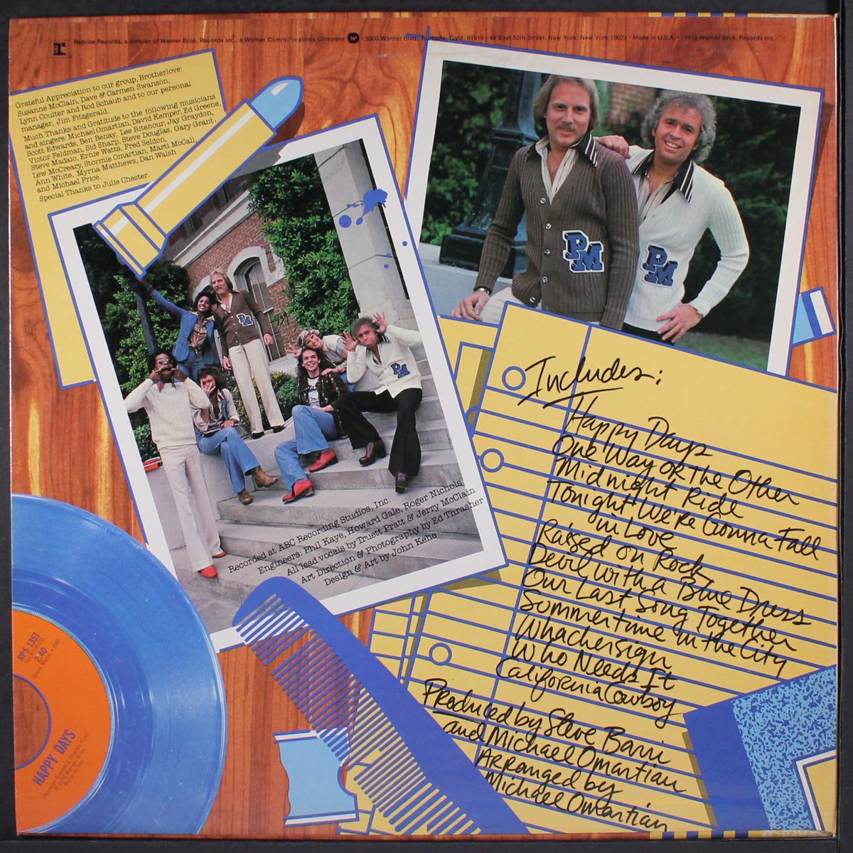 pratt & mcclain featuring 'happy days' by PRATT & MCCLAIN