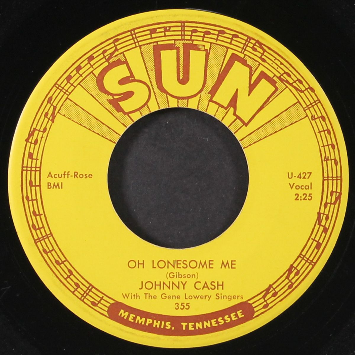 oh lonesome me / life goes on by JOHNNY CASH