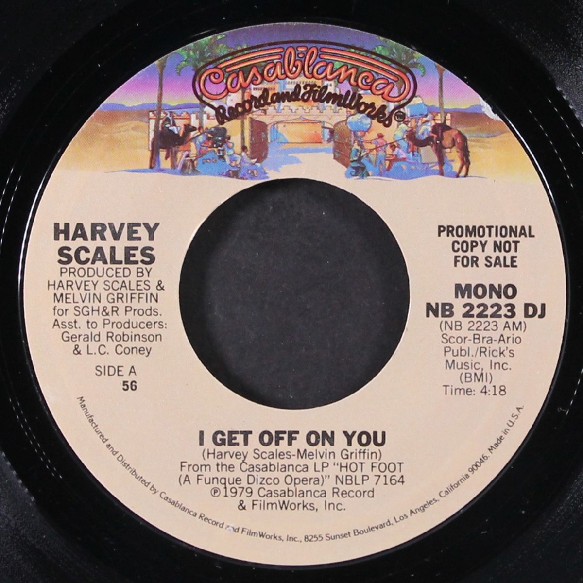 i get off on you / mono by HARVEY SCALES