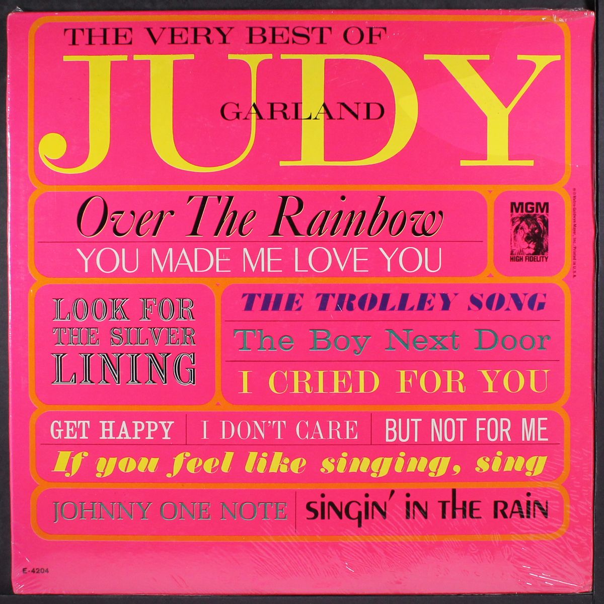 the very best of by JUDY GARLAND