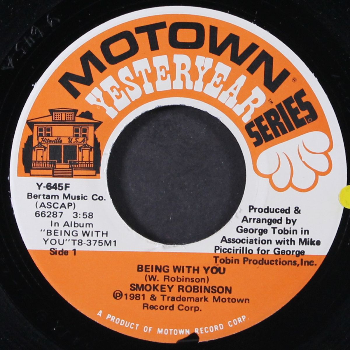 being with you / you are forever by SMOKEY ROBINSON