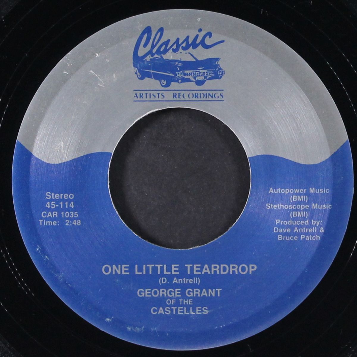 one little teardrop / at christmas time by GEORGE GRANT / EARTHA KITT