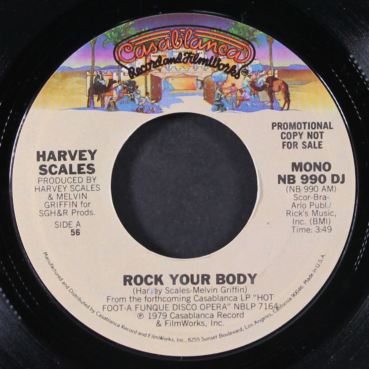 rock your body / mono by HARVEY SCALES