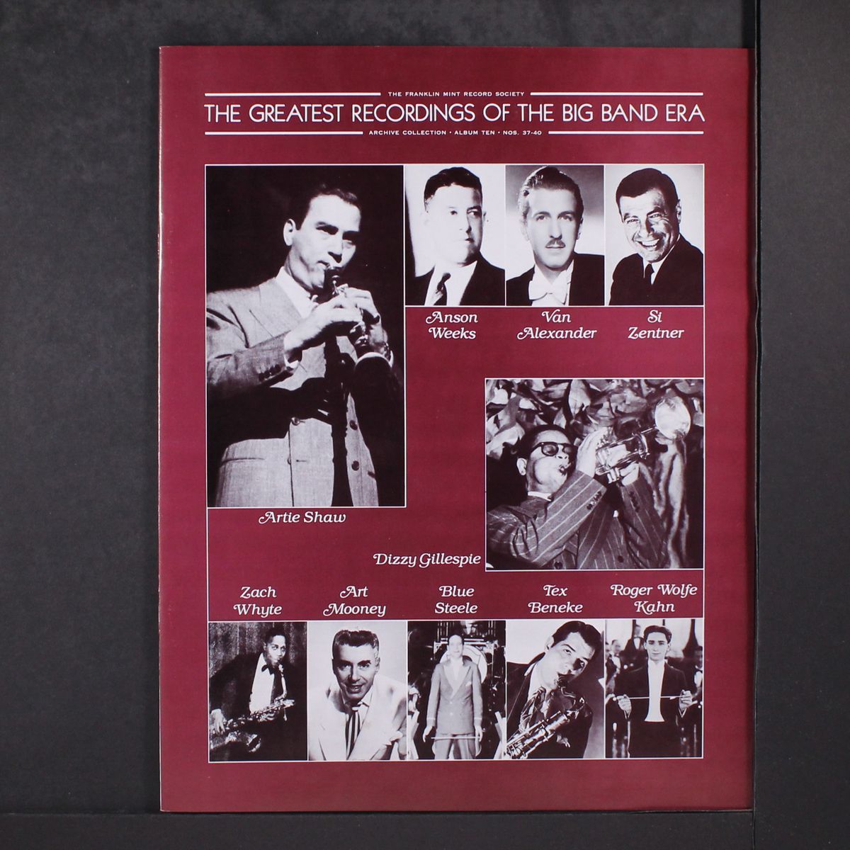 the greatest recordings of the big band era by ARTIE SHAW / DIZZY GILLESPIE / ANSON WEEKS / T