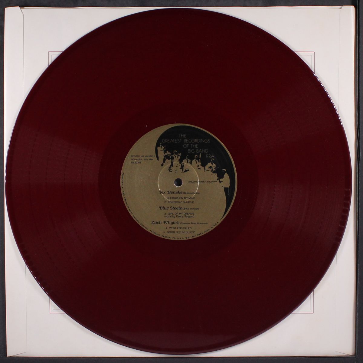 the greatest recordings of the big band era by ARTIE SHAW / DIZZY GILLESPIE / ANSON WEEKS / T
