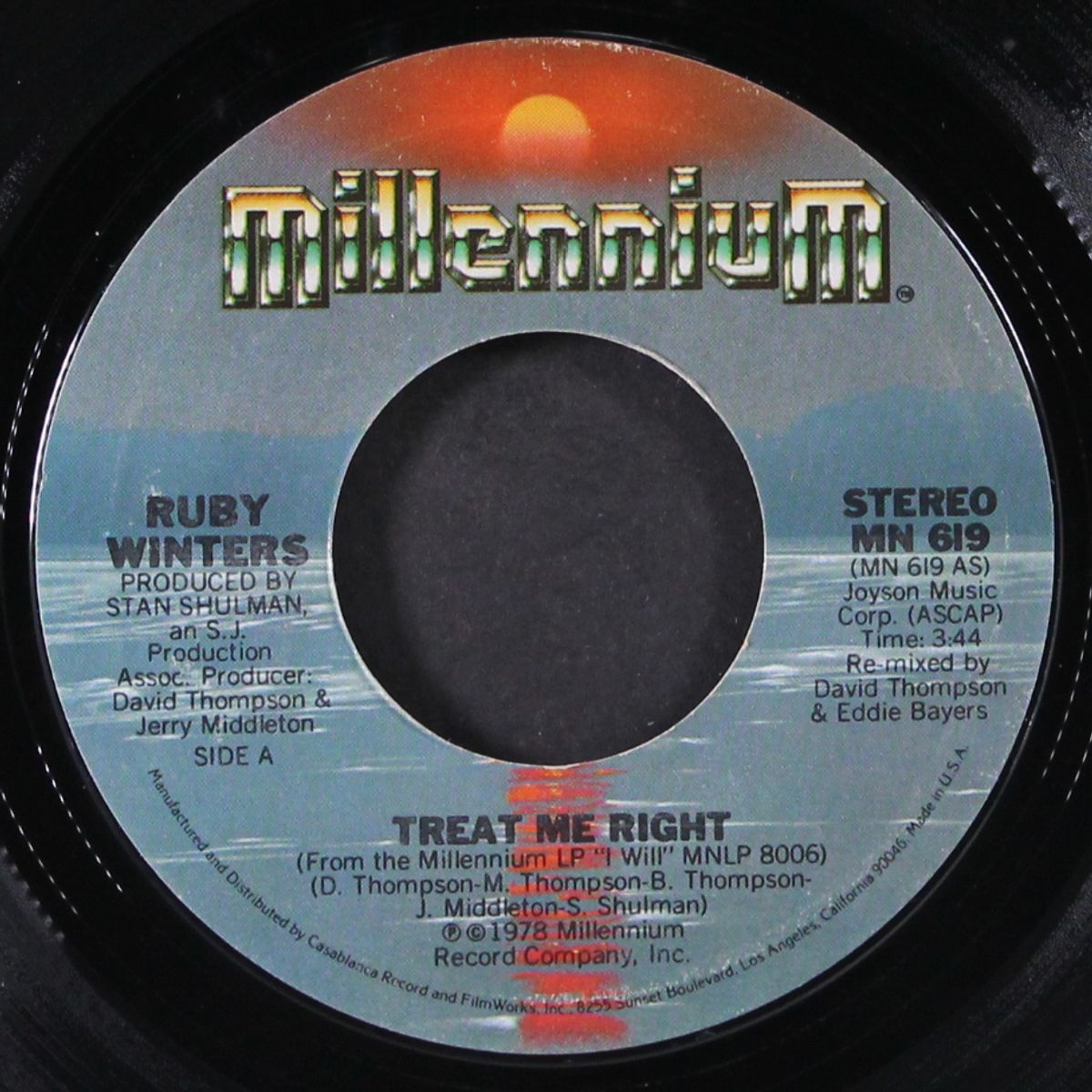 treat me right / i can't fake it anymore by RUBY WINTERS