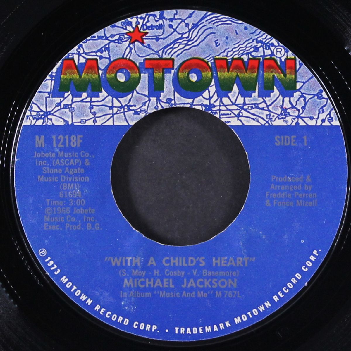 with a child's heart / morning glow by MICHAEL JACKSON