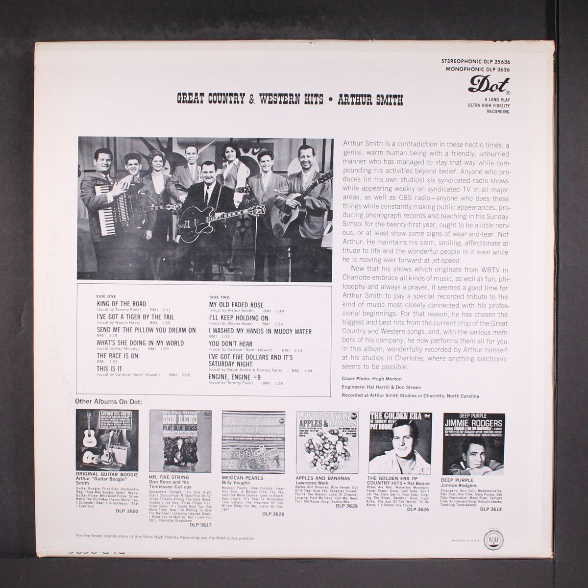 great country & western hits by ARTHUR SMITH