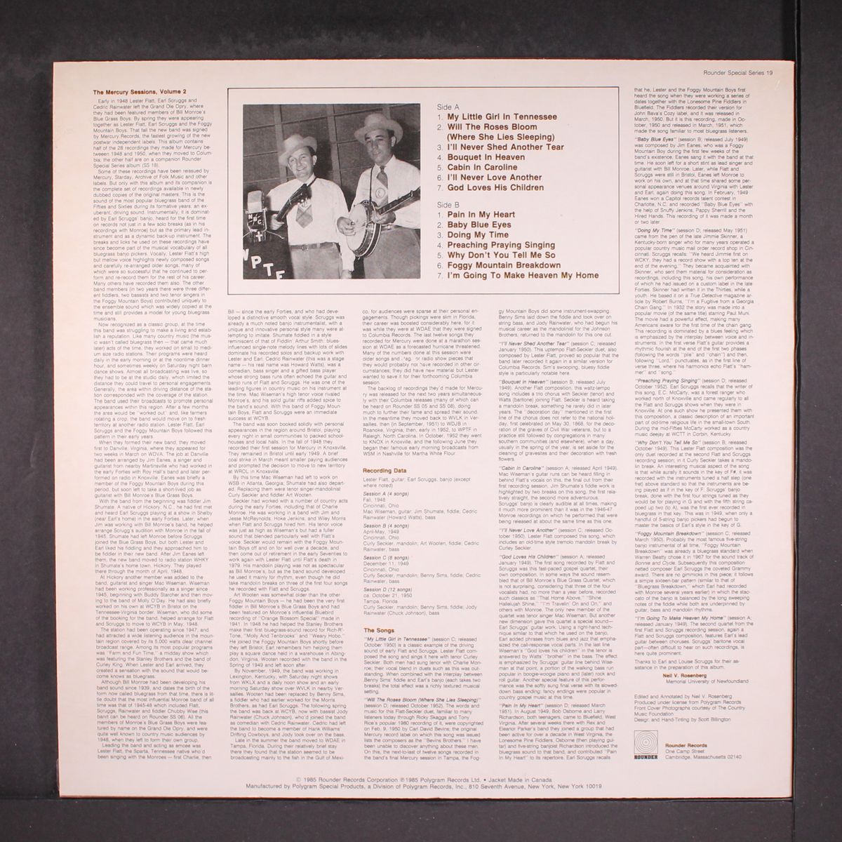 mercury sessions, vol. 2 by FLATT & SCRUGGS