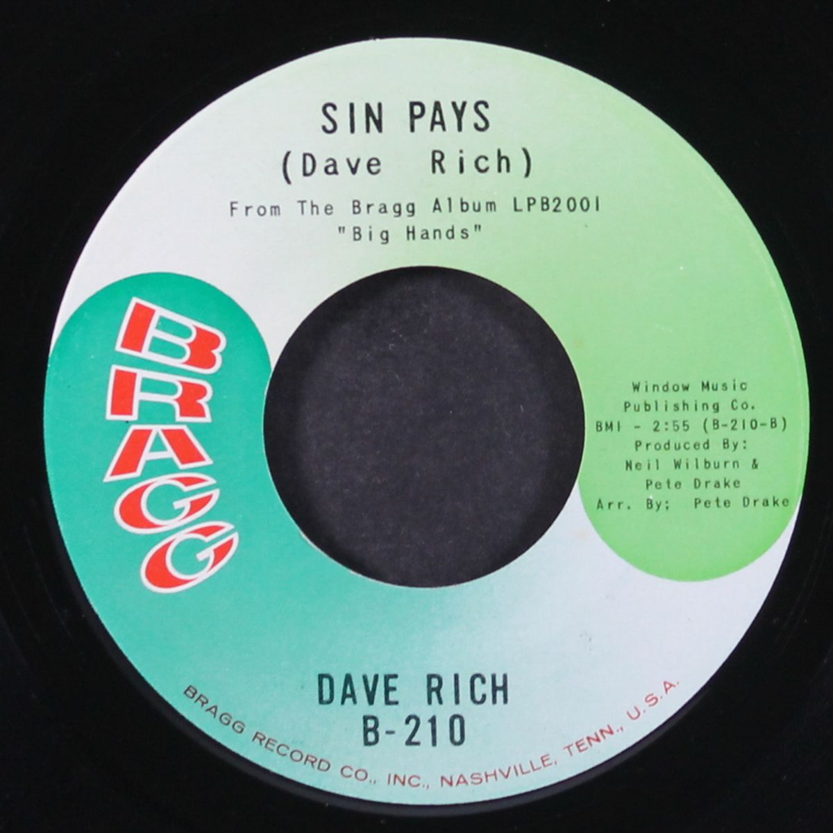 big hands / sin pays by DAVE RICH
