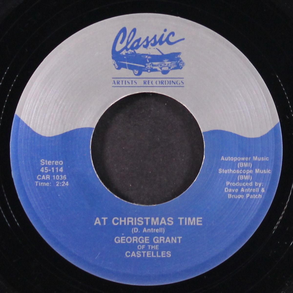 one little teardrop / at christmas time by GEORGE GRANT / EARTHA KITT