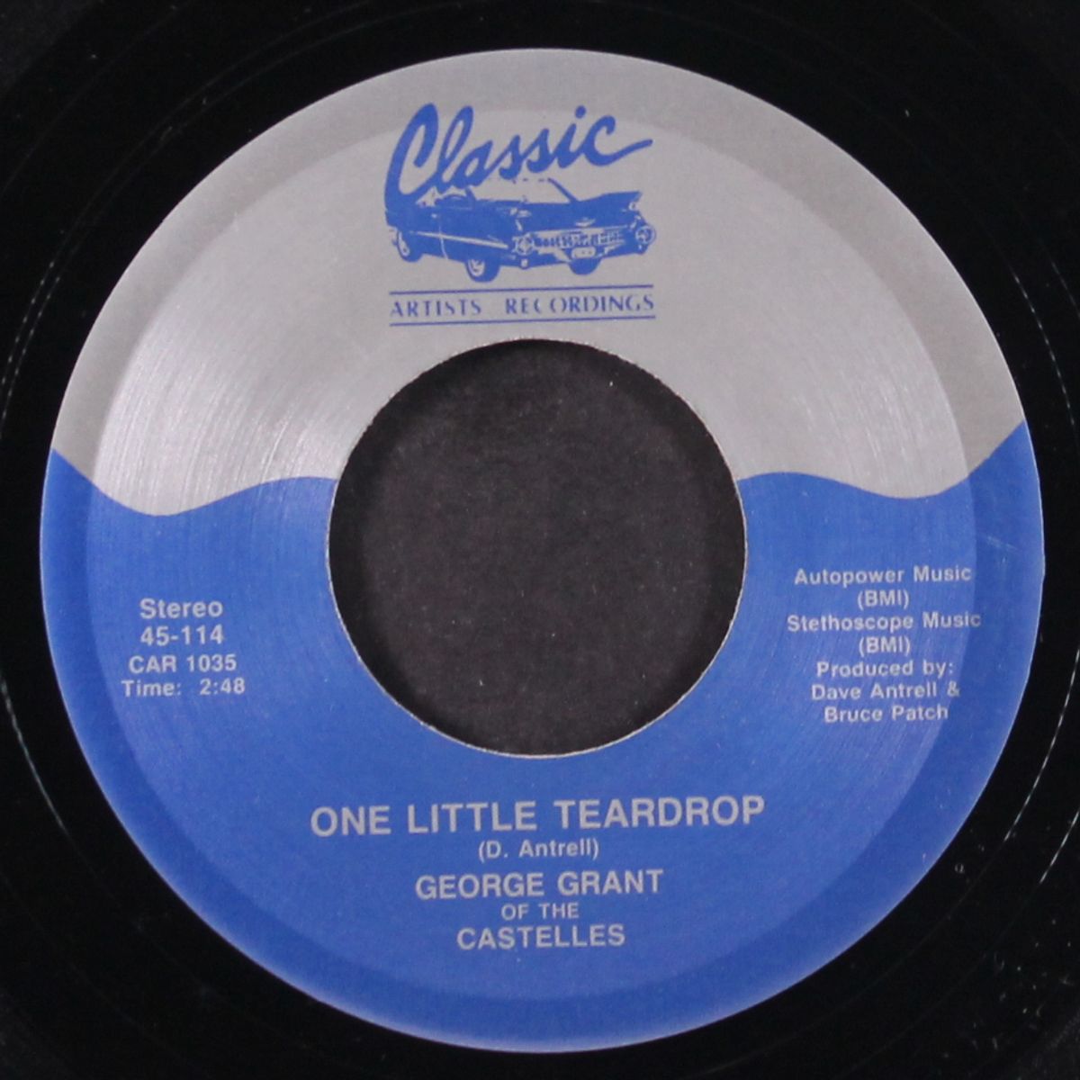 one little teardrop / at christmas time by GEORGE GRANT / EARTHA KITT