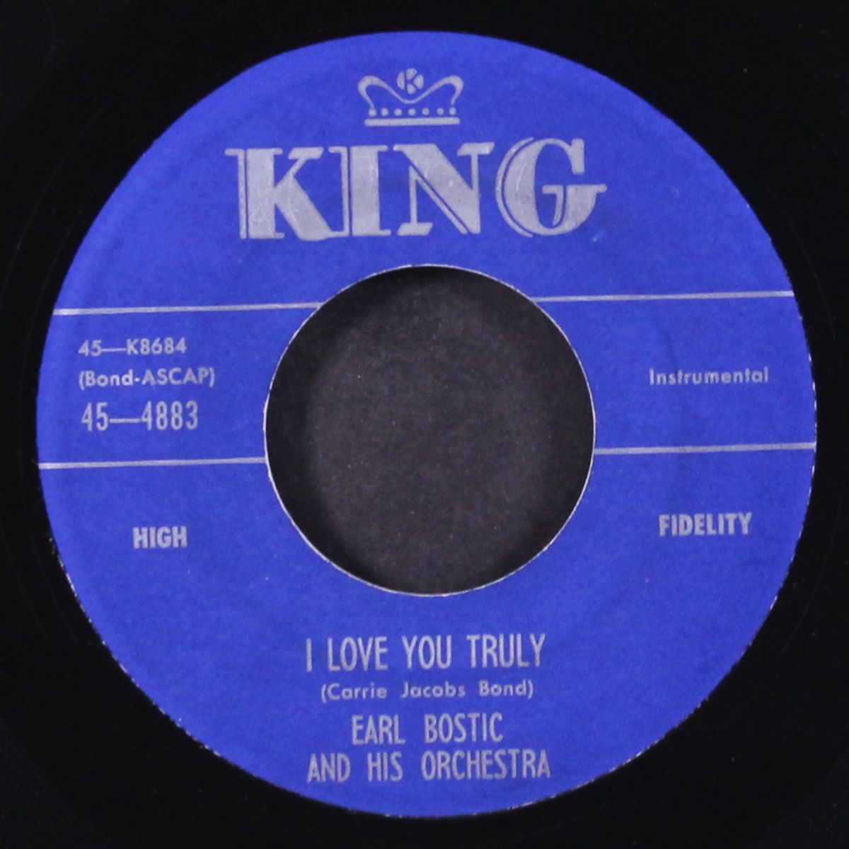 i love you truly / cause you're my lover by EARL BOSTIC