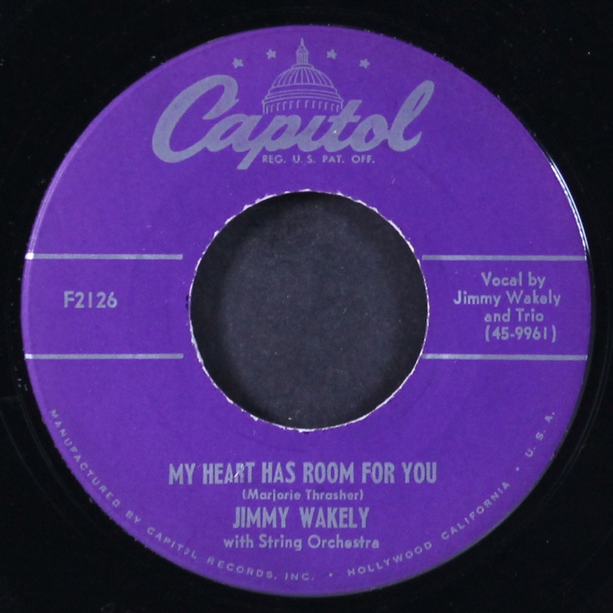 if you would only be mine / my heart has room for you by JIMMY WAKELY