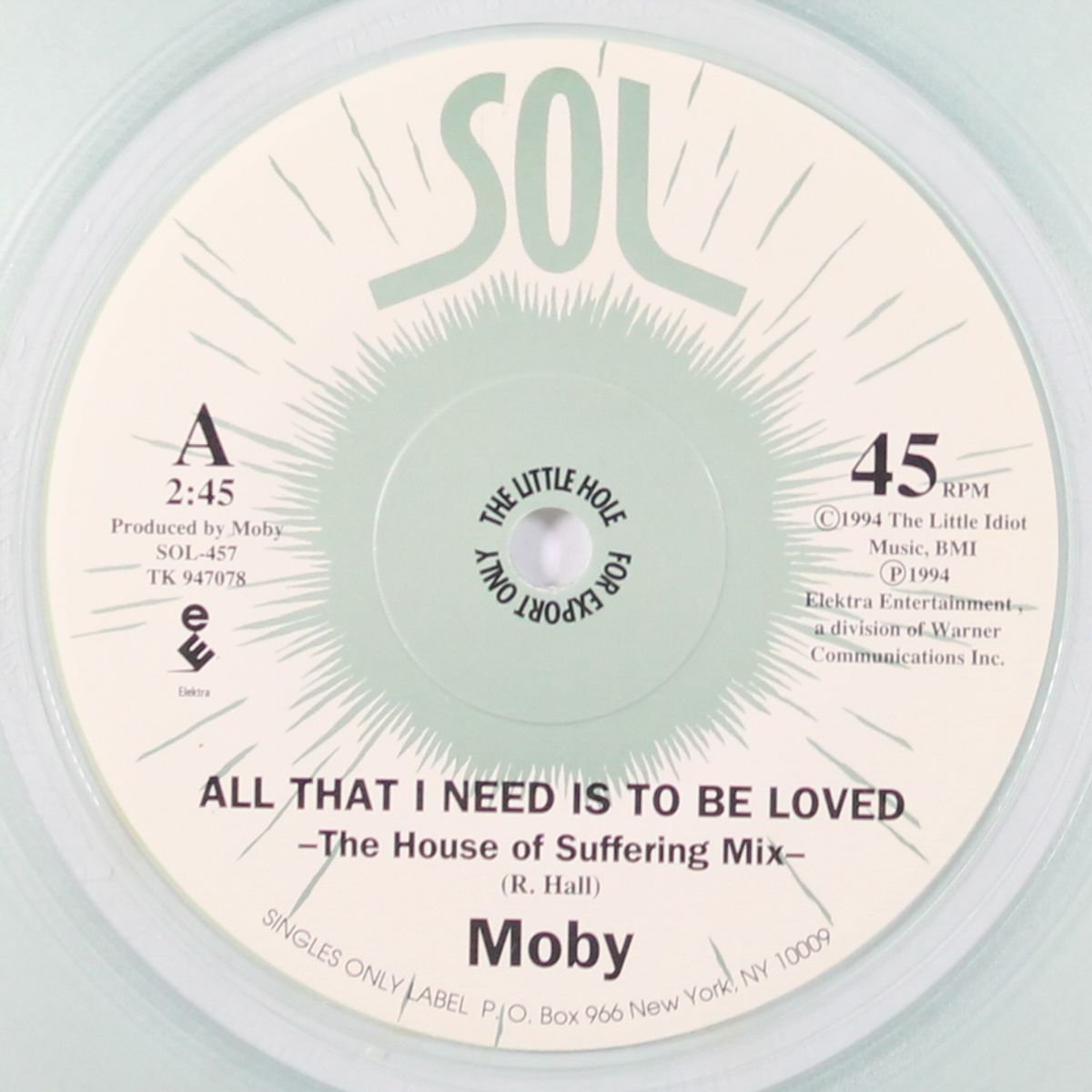 all that i need is to be loved by MOBY