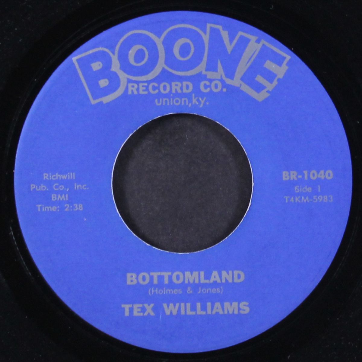 the first step down / bottomland by TEX WILLIAMS