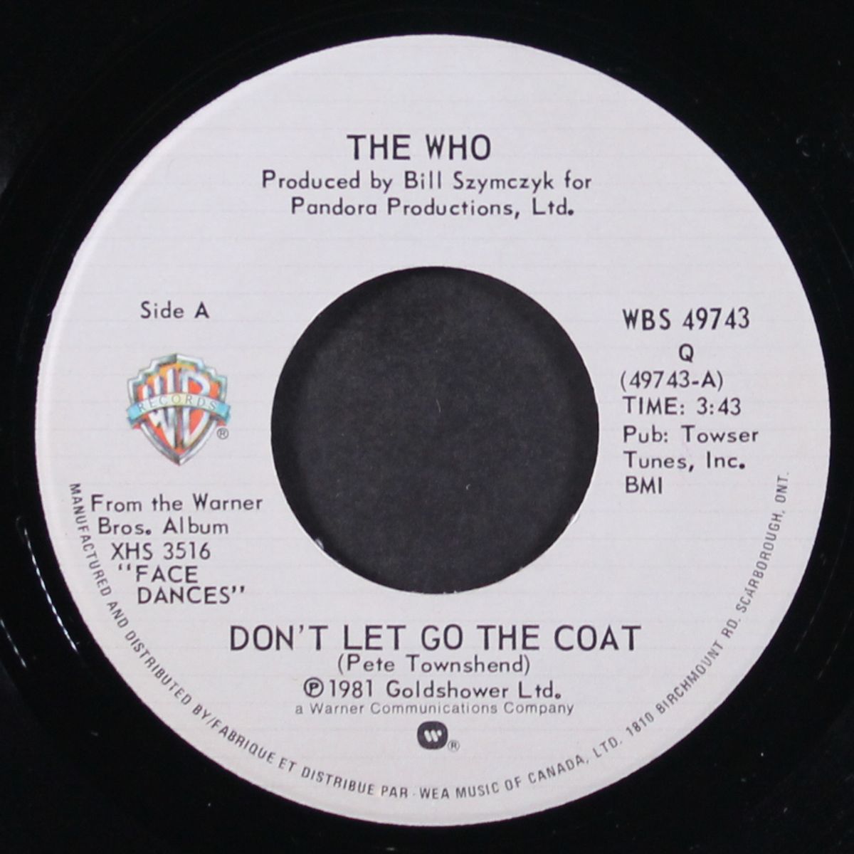 don't let go the coat / you by WHO