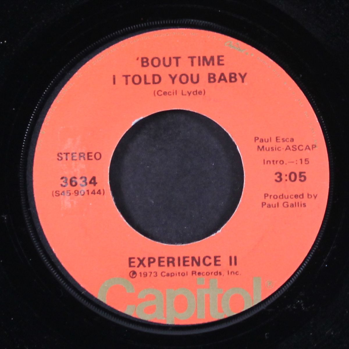 freedom train / 'bout time i told you baby by EXPERIENCE II
