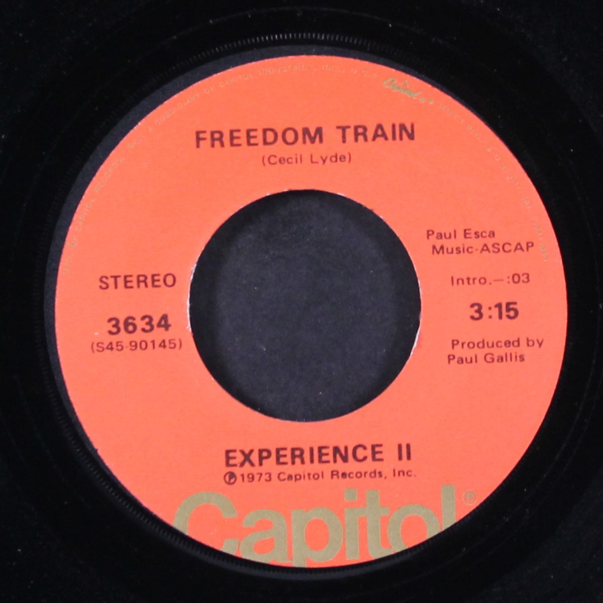 freedom train / 'bout time i told you baby by EXPERIENCE II