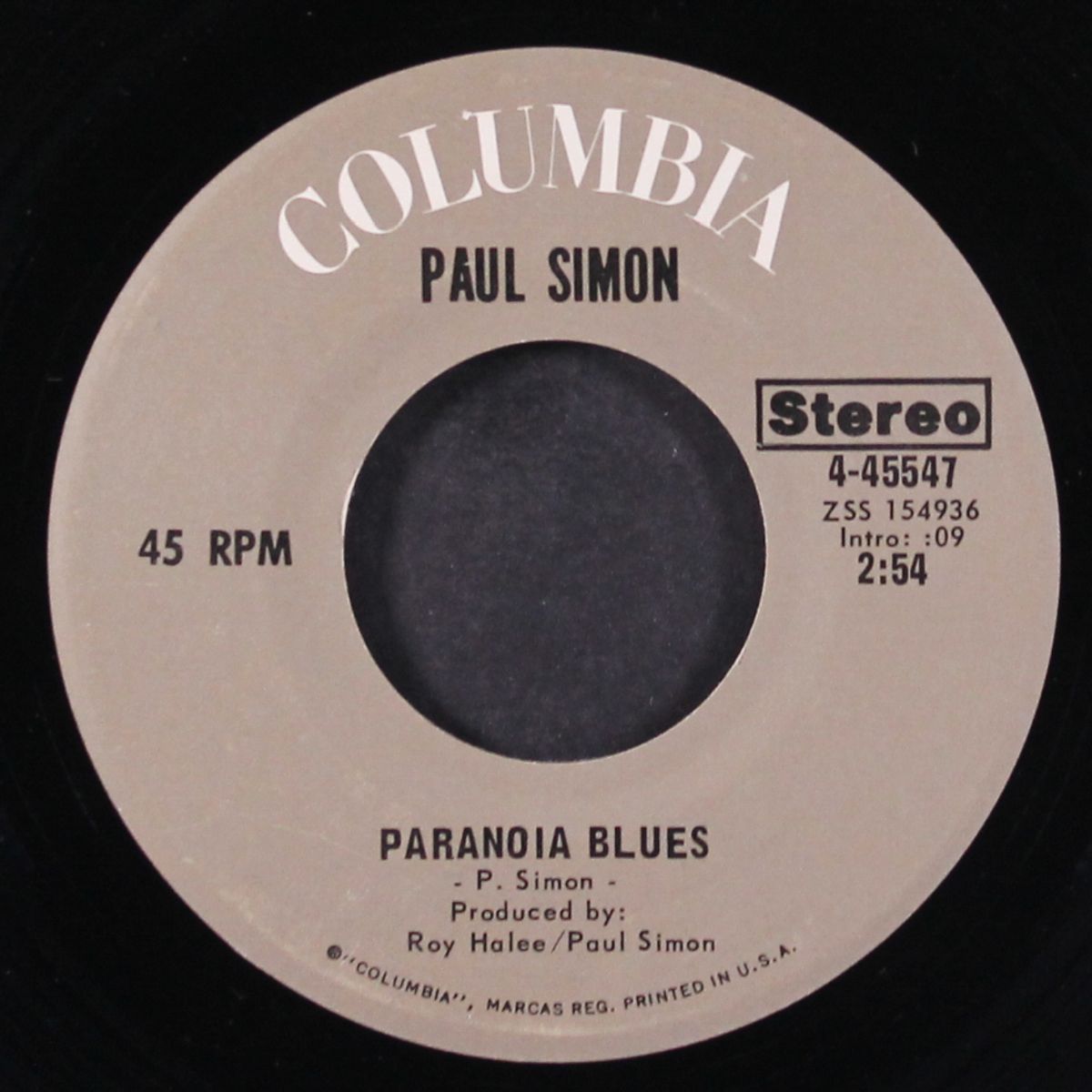 mother and child reunion / paranoia blues by PAUL SIMON