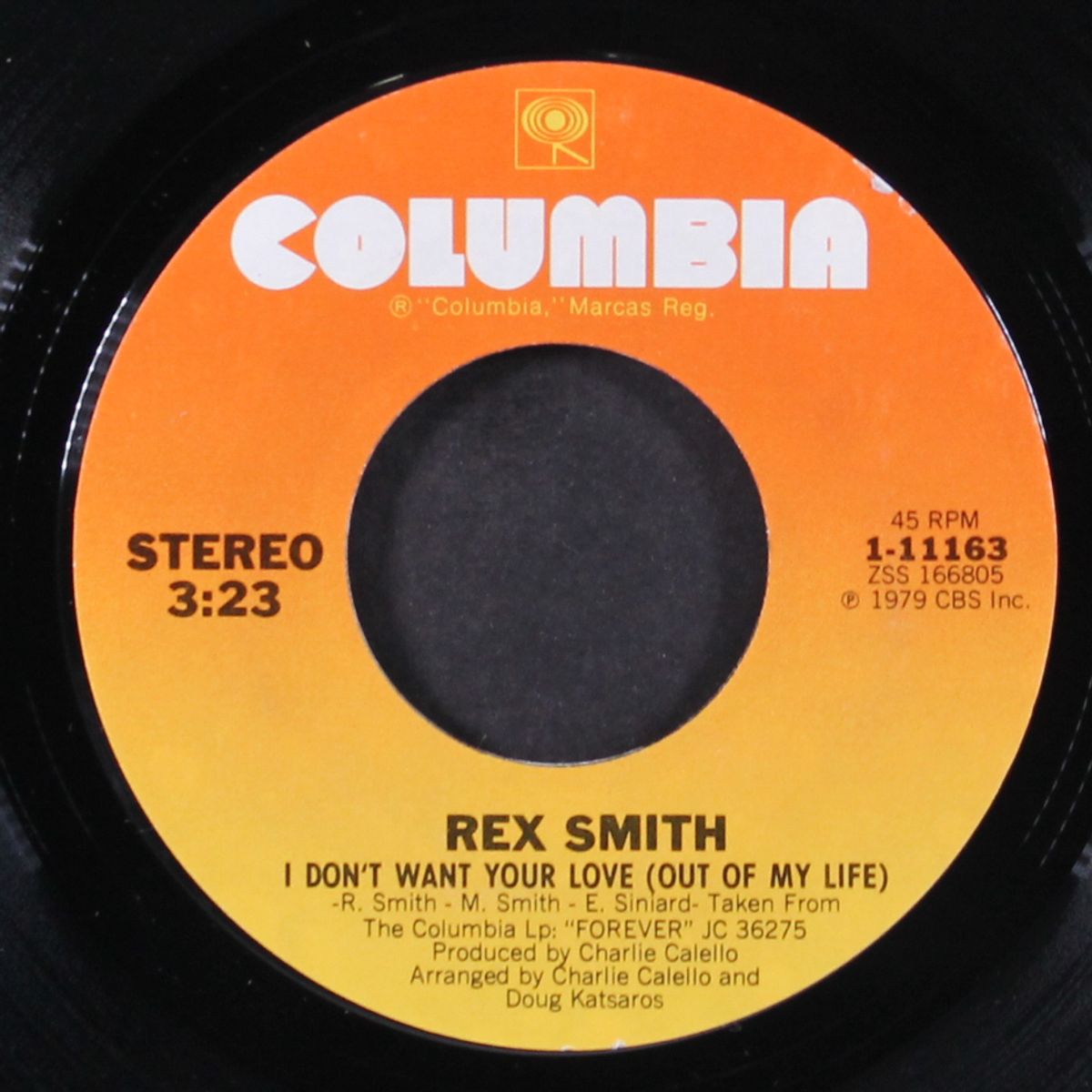 forever / i don't want your love by REX SMITH