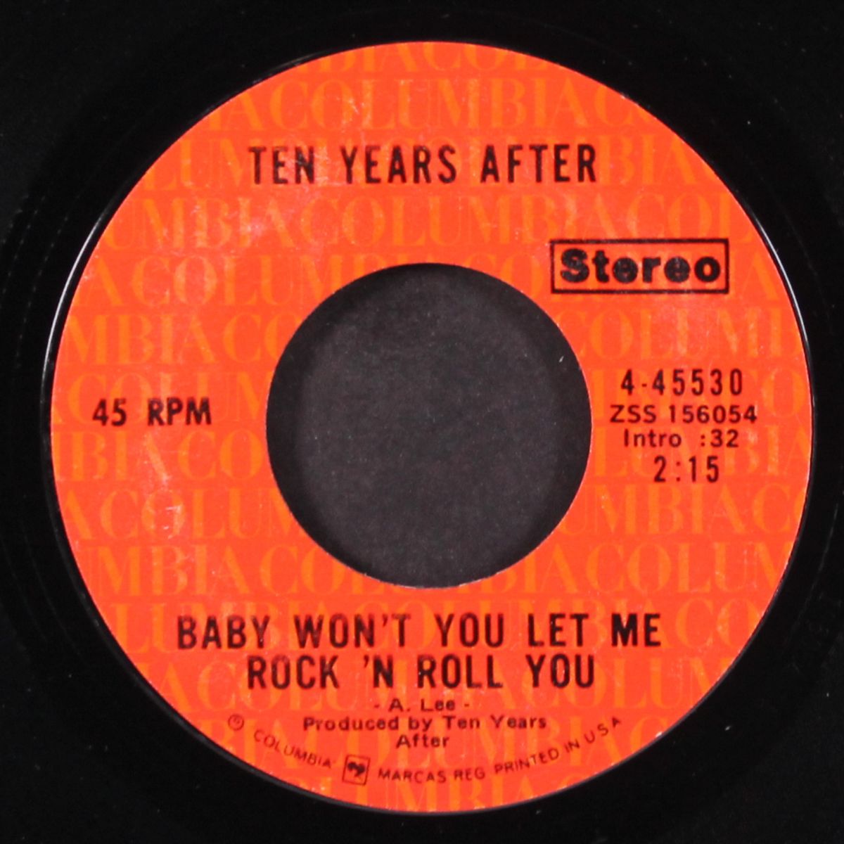 baby won't you let me rock 'n roll you / once there was a time by TEN YEARS AFTER