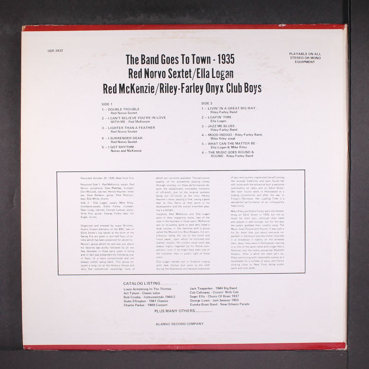 the band goes to town - 1935 by VARIOUS
