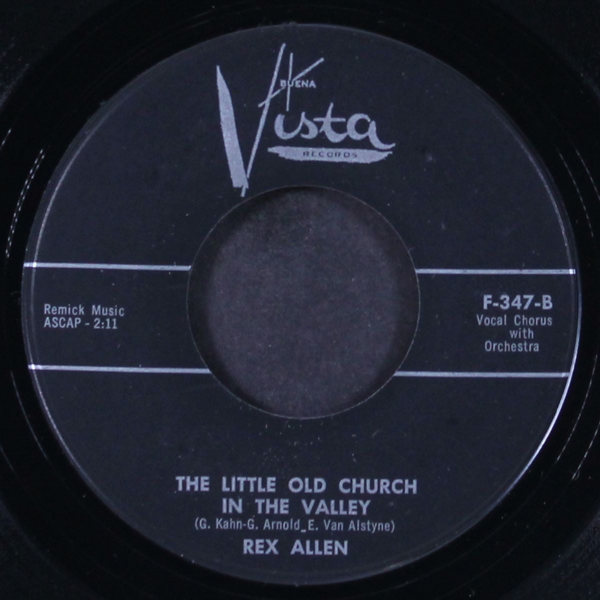 morgen / the little old church by REX ALLEN