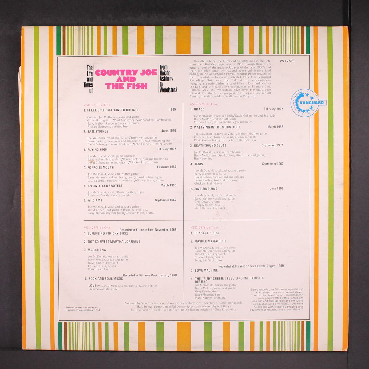the life and times of country joe & the fish by COUNTRY JOE & THE FISH
