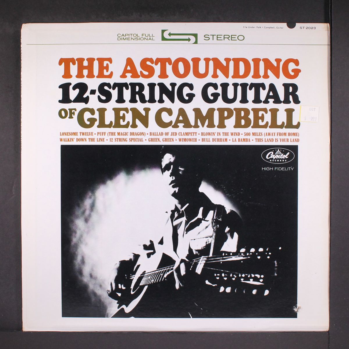 the astounding 12 string guitar of... by GLEN CAMPBELL