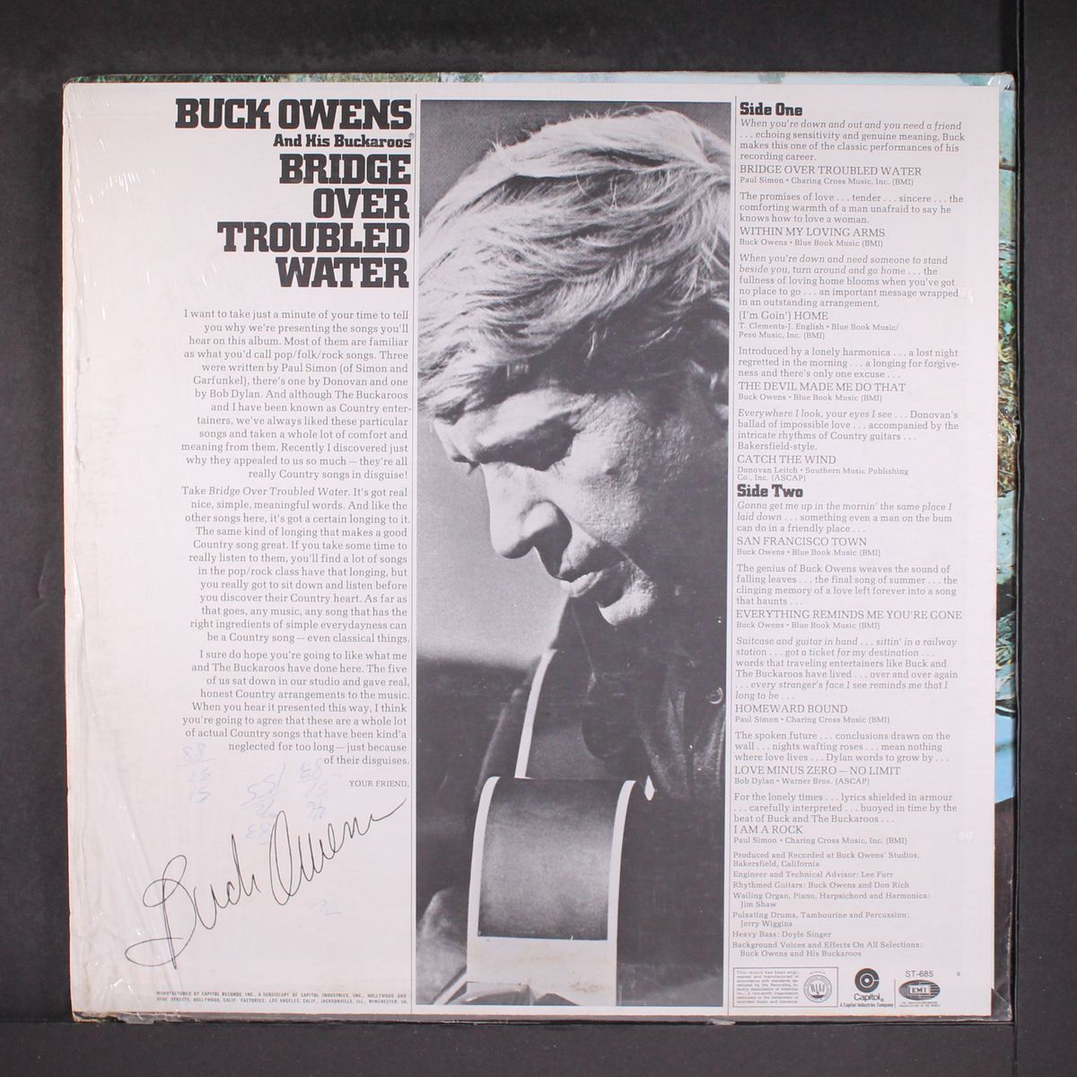 bridge over troubled water by BUCK OWENS
