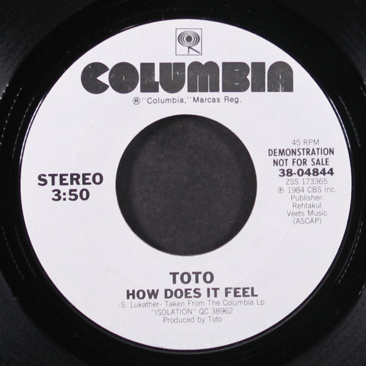 how does it feel / same by TOTO