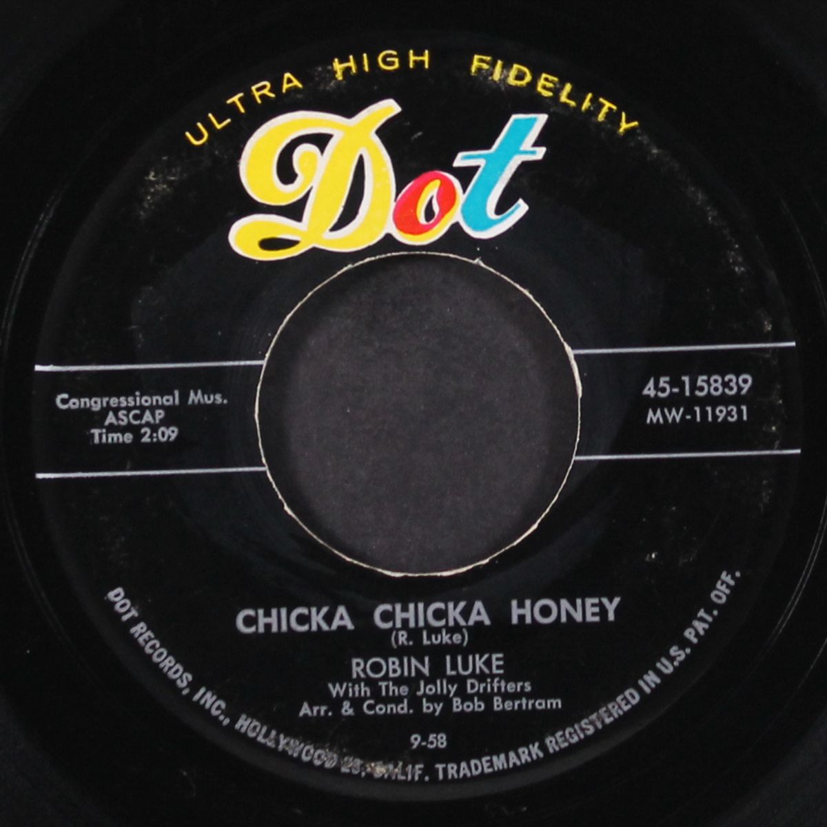 my girl / chicka chicka honey by ROBIN LUKE