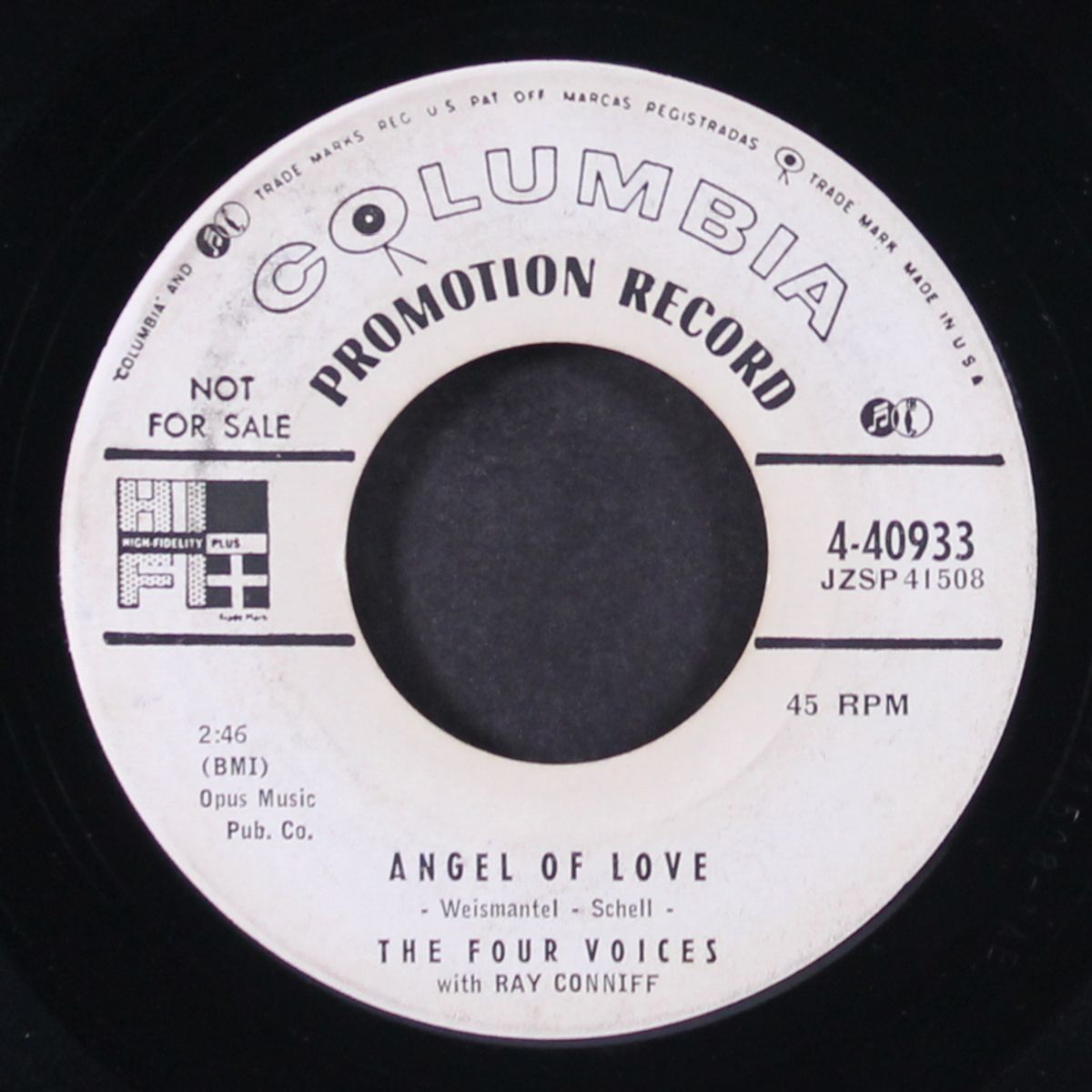 angel of love / such a shame by FOUR VOICES