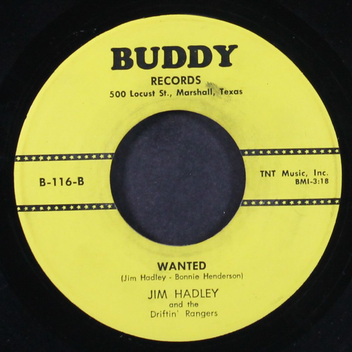 wanted / my broken heart by JIM HADLEY