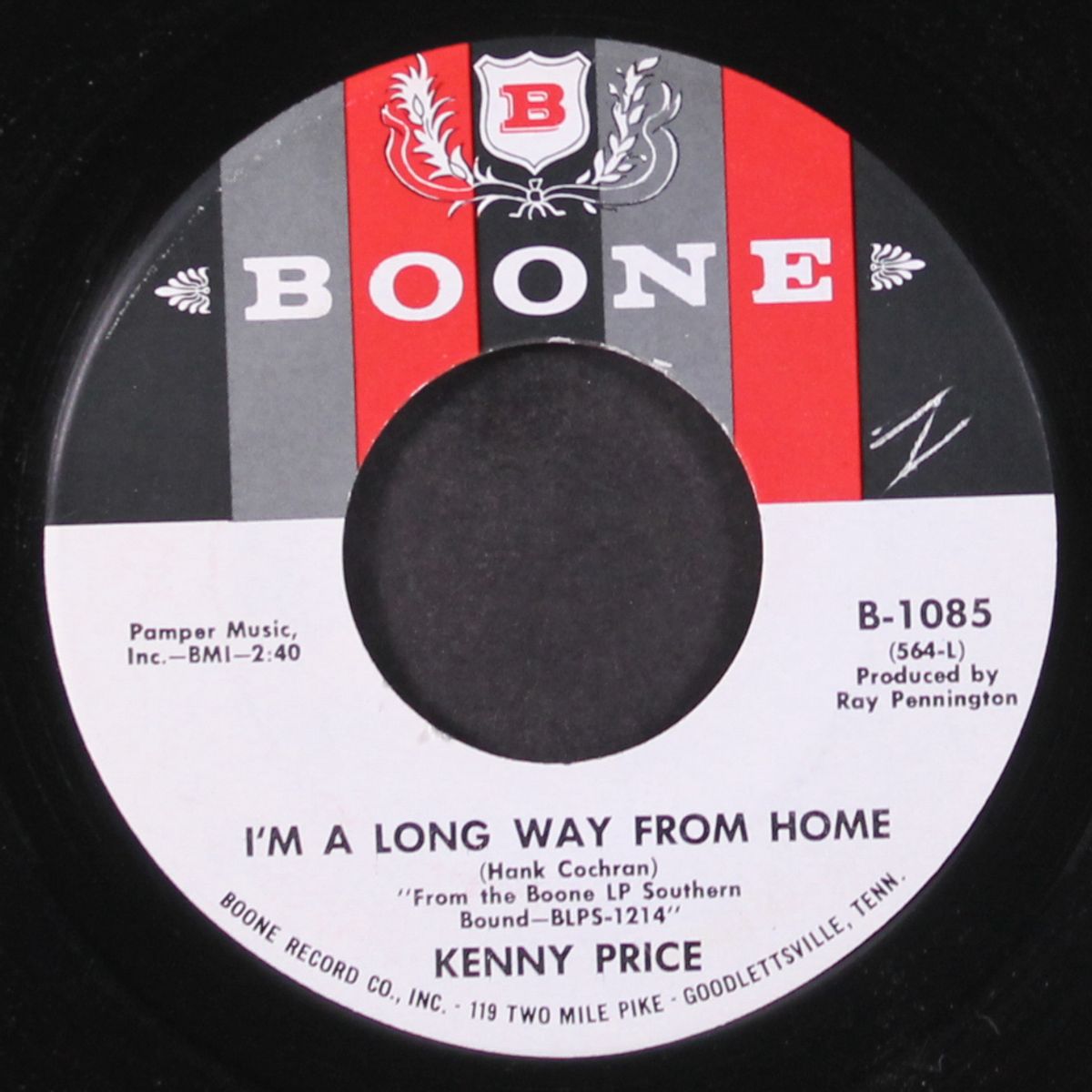 who do i know in dallas / i'm a long way from home by KENNY PRICE