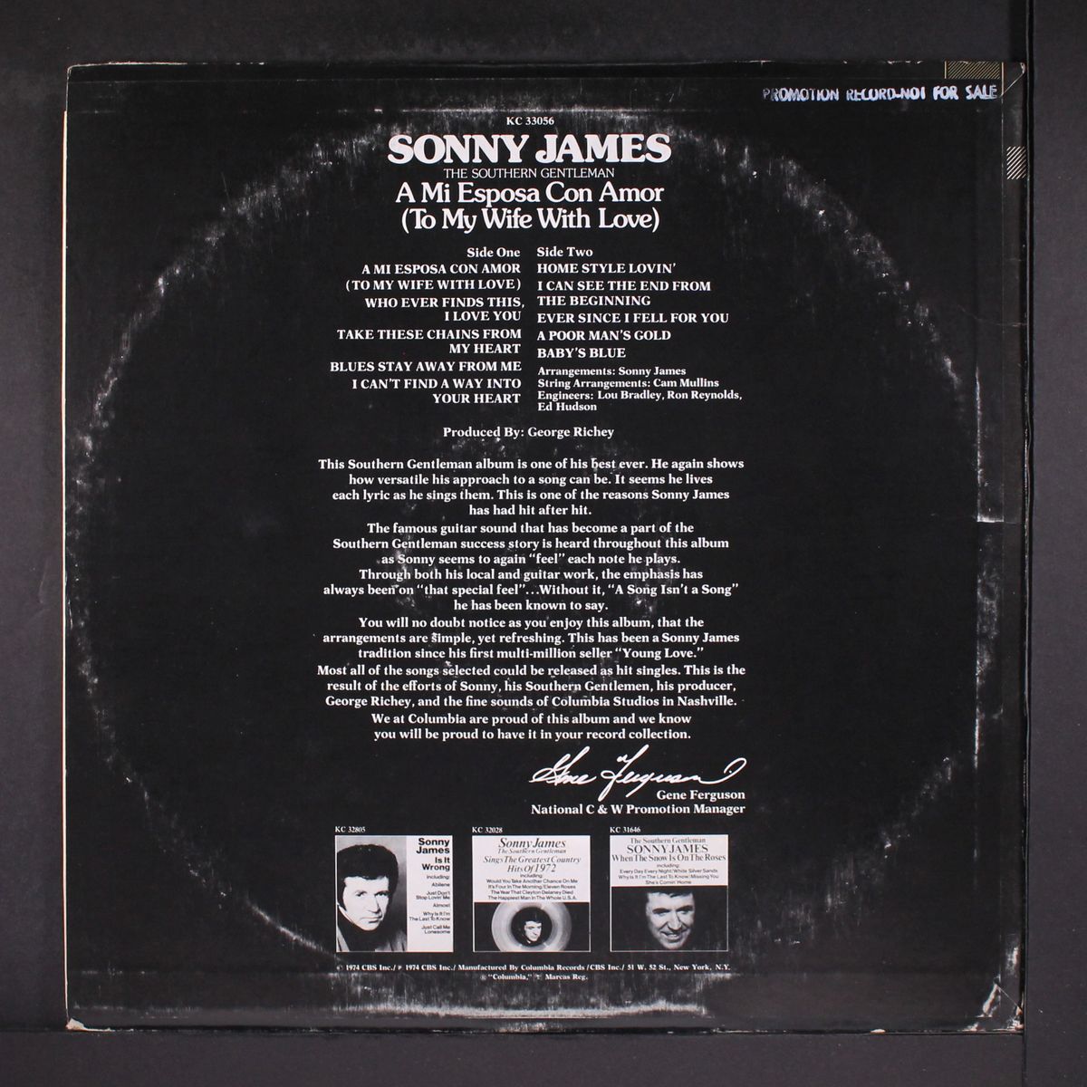 to my wife with love (a mi esposa con amor) by SONNY JAMES